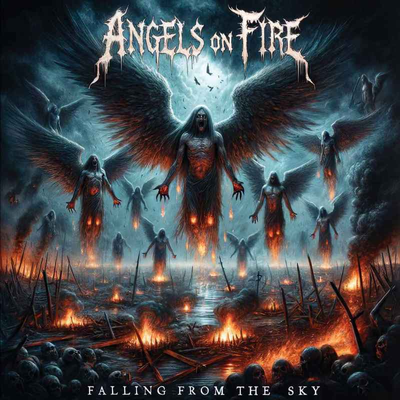 ANGELS ON FIRE - Falling from the Sky CD